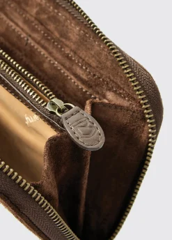 Northbrook Ladies Suede Purse - Cigar