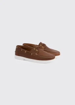 Oceania Mens dubarrylite™ Two Eye-Tie Moccasin - Brown