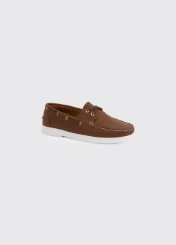Oceania Mens dubarrylite™ Two Eye-Tie Moccasin - Brown