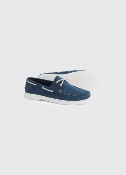 Oceania Mens dubarrylite™ Two Eye-Tie Moccasin - Denim
