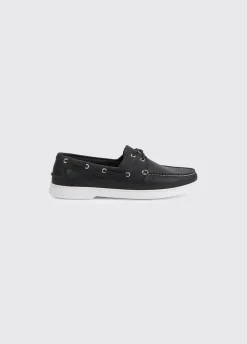 Oceania Mens dubarrylite™ Two Eye-Tie Moccasin - Navy