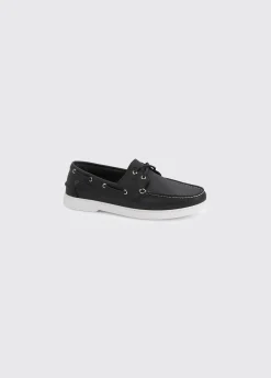 Oceania Mens dubarrylite™ Two Eye-Tie Moccasin - Navy