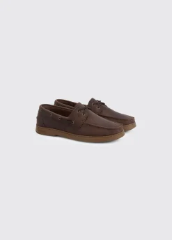 Oceania Mens dubarrylite™ Two Eye-Tie Moccasin - Old Rum
