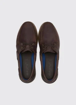 Oceania Mens dubarrylite™ Two Eye-Tie Moccasin - Old Rum