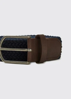 Oysterhaven Woven Belt - Navy
