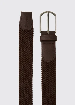 Oysterhaven Woven Belt - Walnut