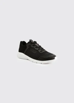 Palermo Mens Lightweight Sporty Trainer - Black