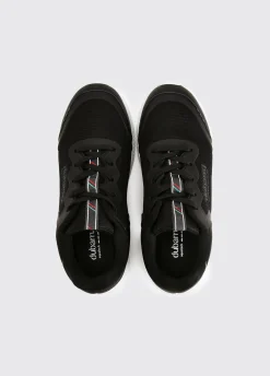 Palermo Mens Lightweight Sporty Trainer - Black