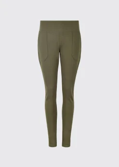 Pepperwort Women's water repellent leggings - Olive