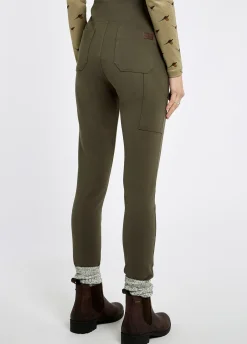 Pepperwort Women's water repellent leggings - Olive