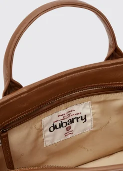Ramelton Medium Size Leather Handbag - Caramel
