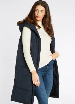 Ryan Women’s Hooded Gilet - Navy