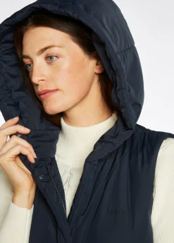 Ryan Women’s Hooded Gilet - Navy