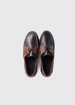 Sailmaker X LT Deck Shoe - Navy/Brown