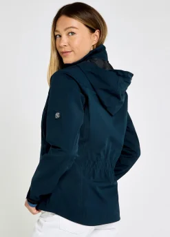 Seamills Women's Lightweight Waterproof Jacket - Navy