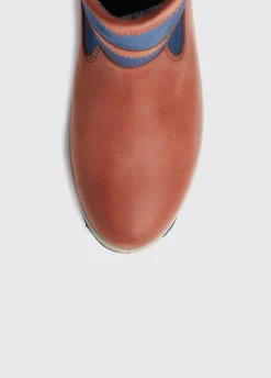 Shamrock Ladies ExtraFit™ Sailing Boot - Navy/Brown