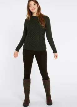 Shanley Women's Merino Sweater - Olive