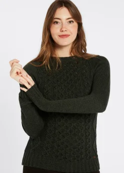 Shanley Women's Merino Sweater - Olive