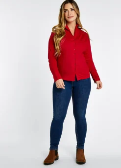 Snowdrop Shirt - Cardinal