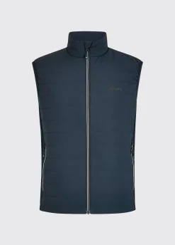 Solent Lightweight men’s hybrid gilet - Navy
