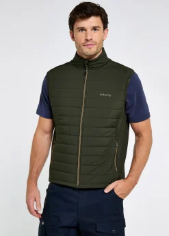 Solent Lightweight men’s hybrid gilet - Olive