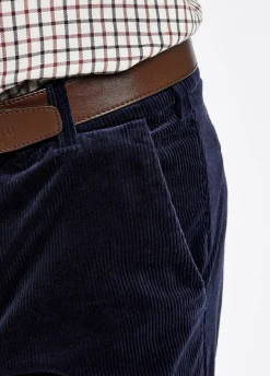 Stride Men's Corduroy Trousers 32in inseam - Navy