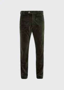 Stride Men's Corduroy Trousers 32in inseam - Olive