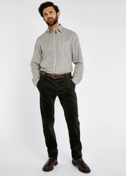 Stride Men's Corduroy Trousers 32in inseam - Olive