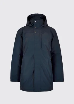Swiftsheath Men’s waterproof, hooded down parka - Navy