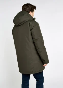 Swiftsheath Men’s waterproof, hooded down parka - Olive