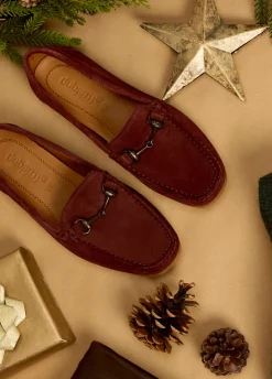 Tasmania Women’s Slip-On Loafer - Ox Blood