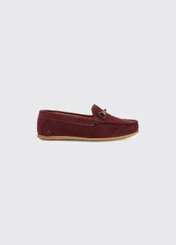 Tasmania Women’s Slip-On Loafer - Ox Blood