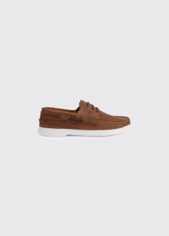 Tavira Men's dubarrylite™ Three Eye-Tie Moccasin - Chestnut