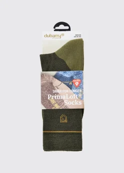 Tintern Mens Short PrimaLoft® Sock - Olive