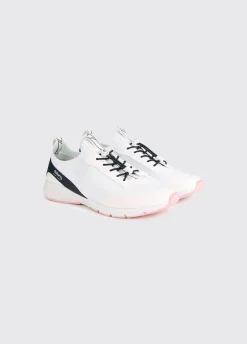 Toledo Ladies Lightweight Sporty Aquatech Trainer - White