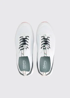 Toledo Ladies Lightweight Sporty Aquatech Trainer - White