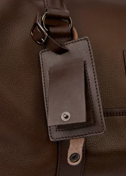Tollymore Leather Holdall - Walnut