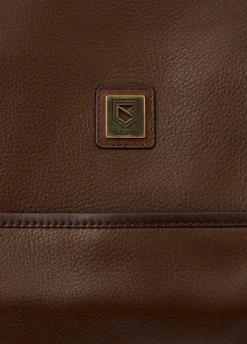 Tollymore Leather Holdall - Walnut