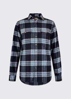 Townley Men’s hunting check shirt - Indigo