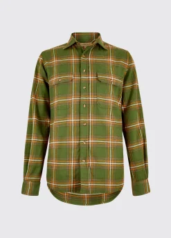 Townley Men’s hunting check shirt - Olive