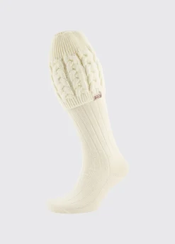 Trinity Ladies Socks - Cream