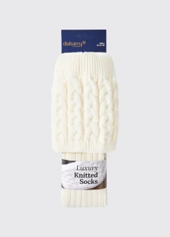 Trinity Ladies Socks - Cream