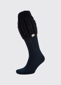 Trinity Ladies Socks - Navy