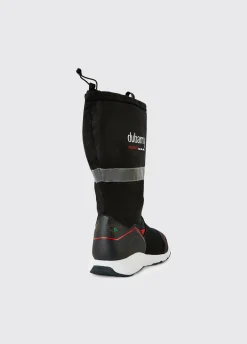 Valletta Men's Sailing Boot - Black
