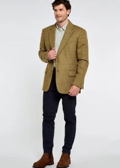 Whiteoak Men's Two Button Tweed Jacket - Elm