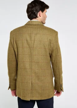 Whiteoak Men's Two Button Tweed Jacket - Elm