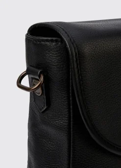 Woodburn Ladies Saddle Bag - Black