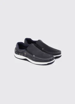 Yacht Men's Slip-On Deck Shoe - Navy