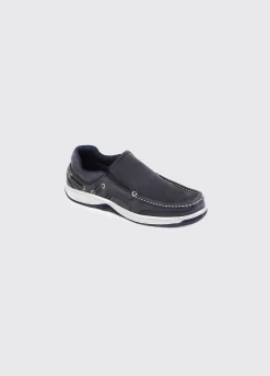 Yacht Men's Slip-On Deck Shoe - Navy